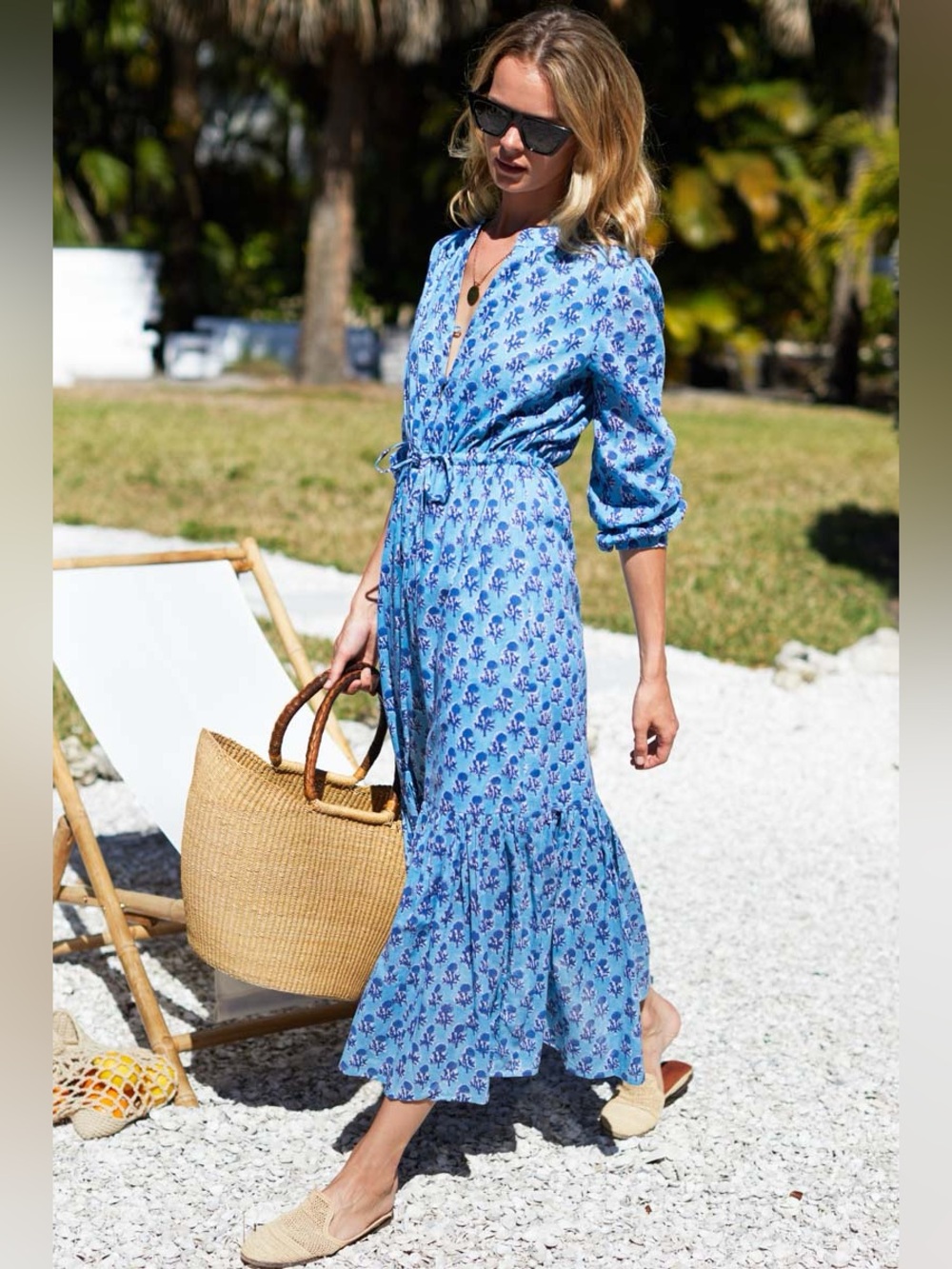 Emerson Fry Frances 3 dress in Marigold Danube XS